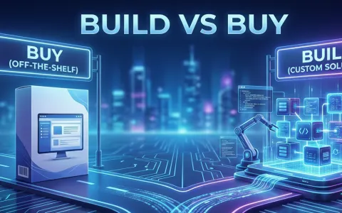 build or buy software